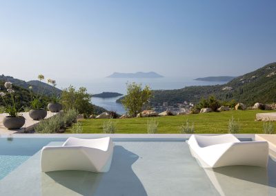 Private dining experience overlooking the Ionian Sea in Lefkada