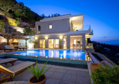 Wellness and massage session in private Lefkada villa suite