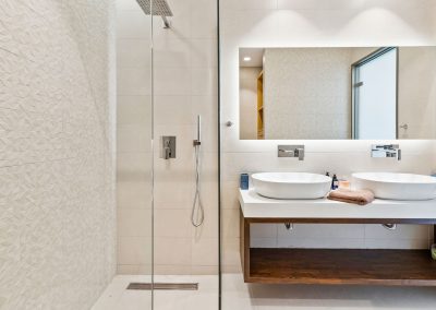 Premium indoor lounge with minimalist décor in Ammousa luxury villa