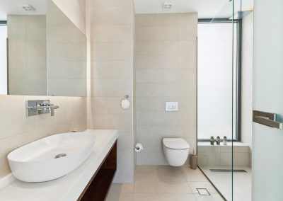 Premium indoor lounge with minimalist décor in Ammousa luxury villa