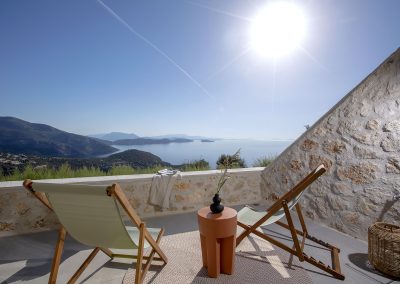 Ionian Sea view from Lefkada luxury villa