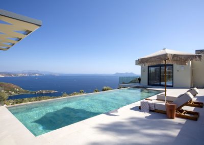 Ionian Sea view from Lefkada luxury villa