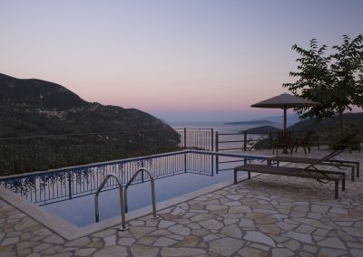 Luxury Ammousa villa retreat for couples with sea view and private terrace
