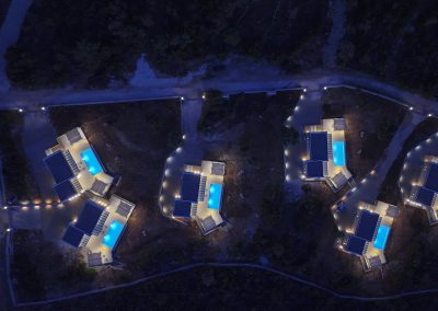 Private luxury accommodation in Lefkada with outdoor lounge area