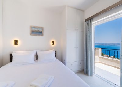 Sophisticated indoor sitting area in premium Lefkada private villa
